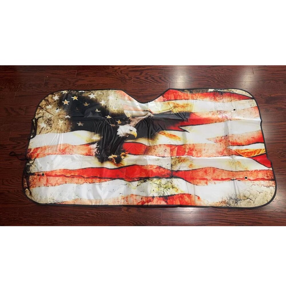 1pc Animal Windshield Car Sun Visor - Foldable Sunshade - Picture 4 of 4